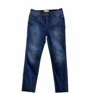 Madewell high rise Dark Blue Skinny Jeans
